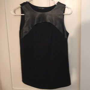 Lisette L black dressy tank